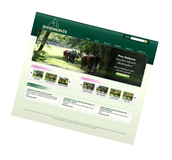 juddmonte website screenshot